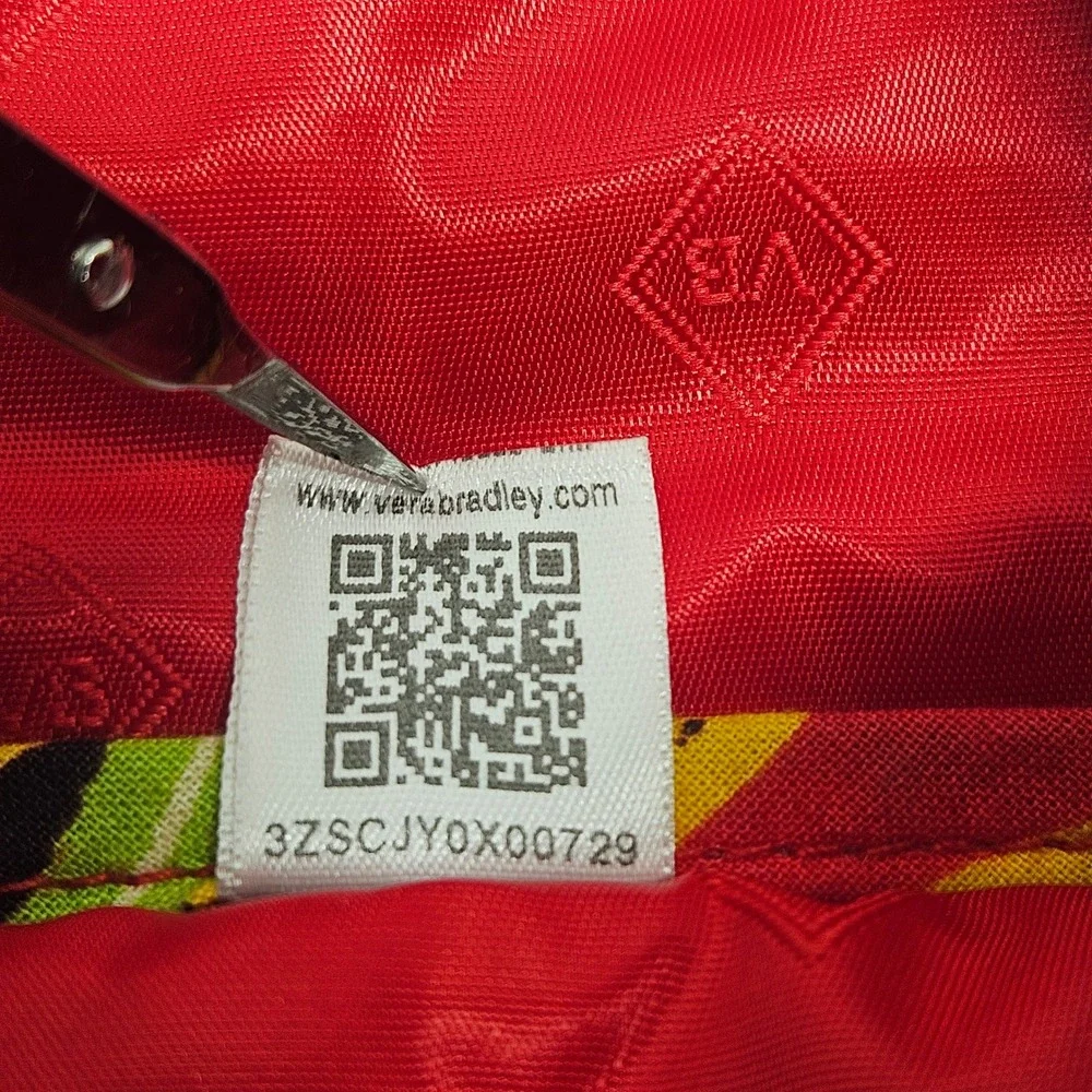 Vera Bradley Hipster Bag & Wallet Womens OS Red Rain Forest Quilted Set